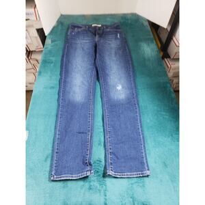 Levis 724 Jeans Size 29 Womens Blue Denim Stretch Pants High Rise Straight